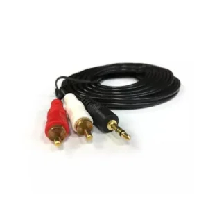 Cable RCA 2 en 1 1.8m - Alta Calidad y Durabilidad