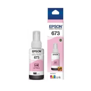 Tinta Epson 673 Light Magenta - Tóner de calidad para impresiones vibrantes