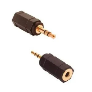 "Conector doble plug mono con tornillo"