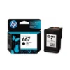 Cartucho HP 667 Negro - Tinta Original de Alta Calidad