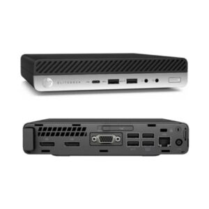 HP EliteDesk 800 G3 Mini – Core i5 6ª Gen, 8GB RAM, Windows 10 Pro