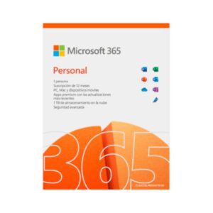 Licencia Microsoft 365 para PC: Aplicaciones Office y 1TB en OneDrive