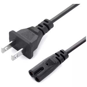 Cable de Poder Tipo Grabadora 1.5m - Conector C7