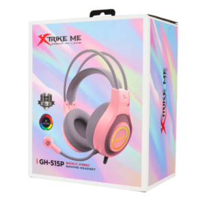 Diadema Gamer Premium Xtrike Me GH-515P 3.5 mm con RGB