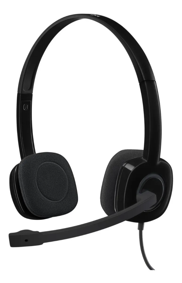 Diadema Logitech H151 con Micrófono 3,5 mm y Controles
