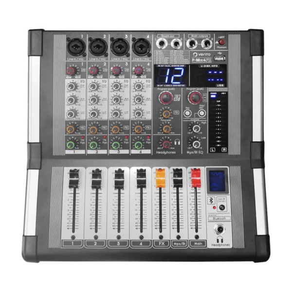 Mezcladora Vento Mix4Fx – 4 Canales con Efectos Integrados