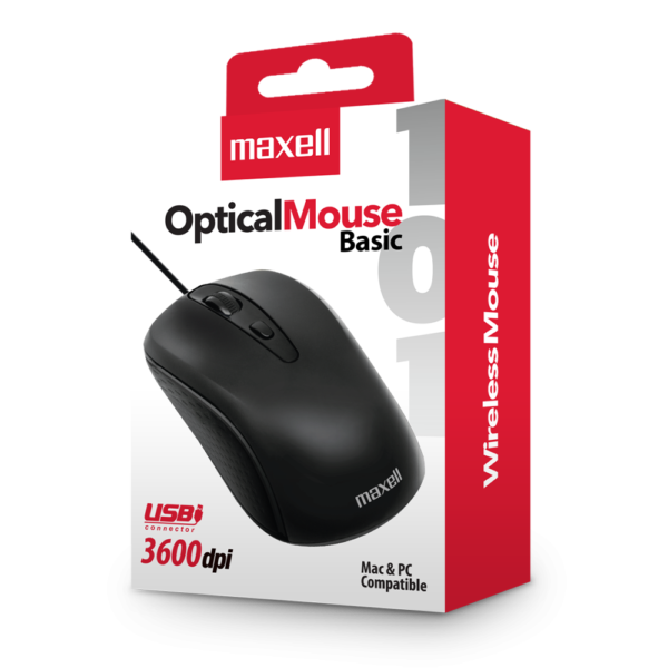 MOUSE USB MAXELL MOWR-101
