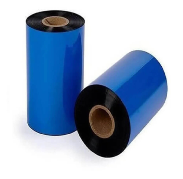 Rollo Cinta Ribbon Cera 110 mm x 300 m Alta Durabilidad