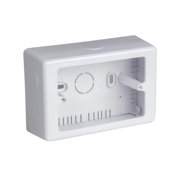 Caja sobre muro 2×4 universal para face plate modular