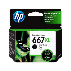 CARTUCHO DE TINTA HP 667XL NEGRO ORIGINAL (3YM81AL)