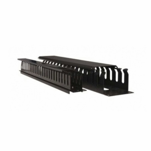 Organizador de cable 2U rack 19″ – Gestión ordenada