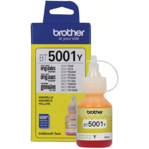 Tinta Brother BT5001Y Amarillo Alta Capacidad – 5 000 págs