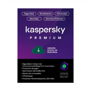 Antivirus Kaspersky Premium 1 Dispositivo 1 Año ESD
