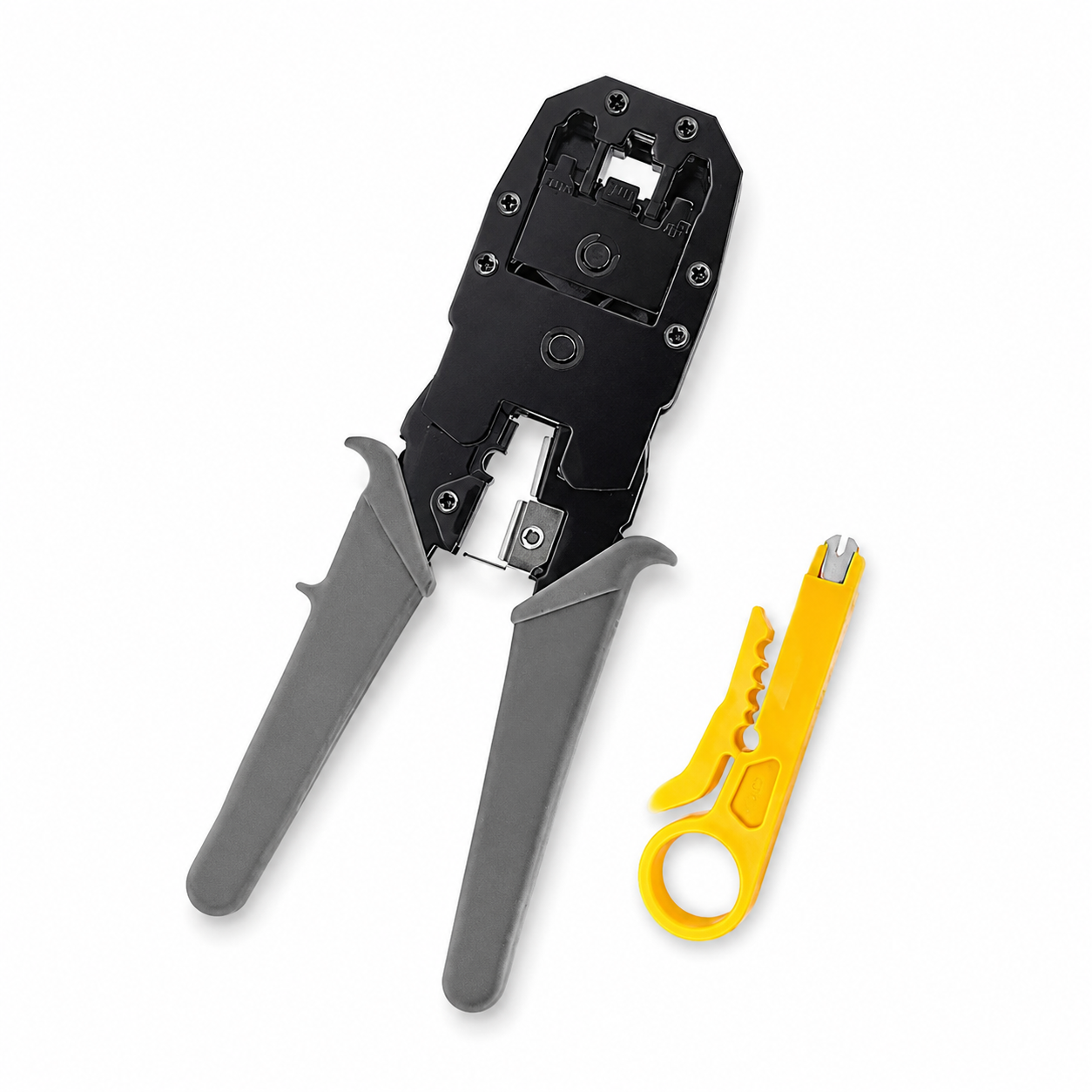 Ponchadora Milenio Tools – Crimpadora RJ45 y RJ11 Precisa y Duradera Ponchadora Milenio Tools – Crimpadora RJ45 y RJ11 Precisa y Duradera
