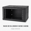 Rack de 5U (29CMX52CMX40CM) – Organización Compacta para Equipos Electrónicos