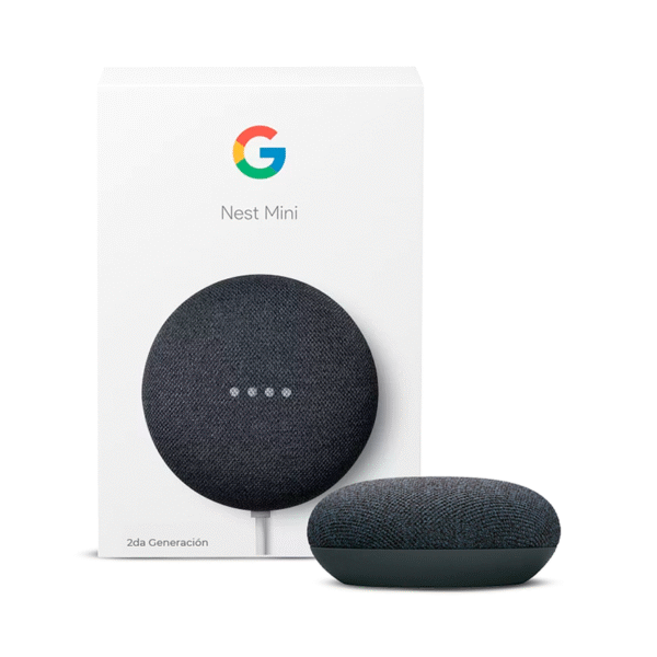 Parlante Inteligente Google Home Mini – Asistente de Voz