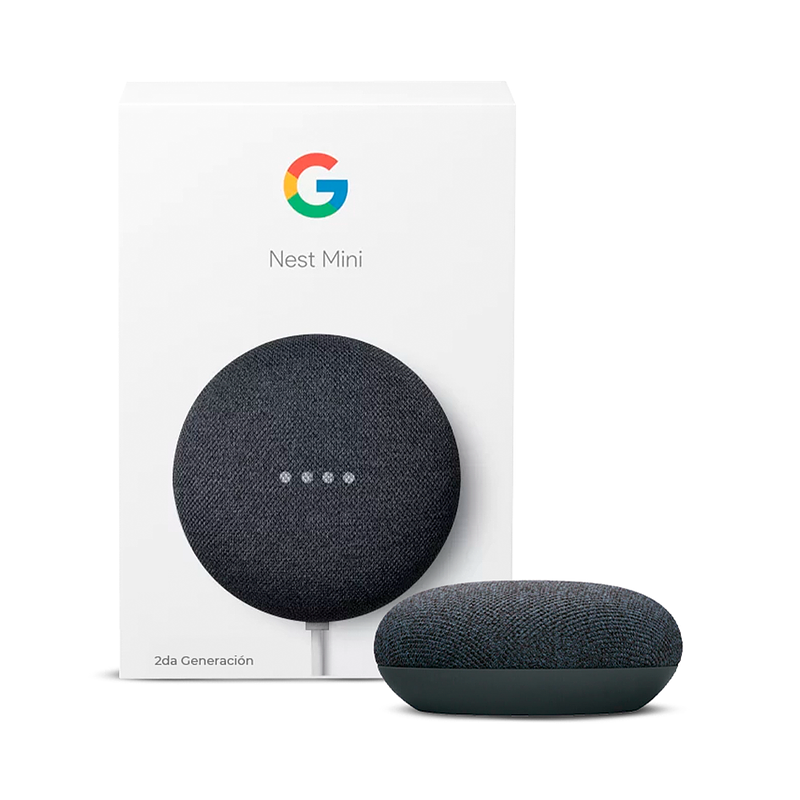Parlante Inteligente Google Home Mini – Asistente de Voz Parlante Inteligente Google Home Mini – Asistente de Voz