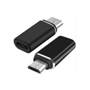 Conector Unión MicroUSB Hembra a Tipo C Macho - Adaptador de Alta Calidad