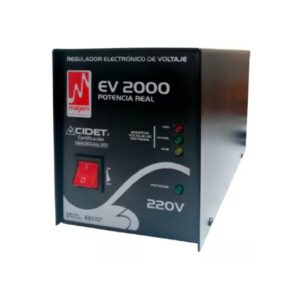 Regulador Newline NL‑DR‑MC 2000VA regulador 4 relés 7 tomas AL