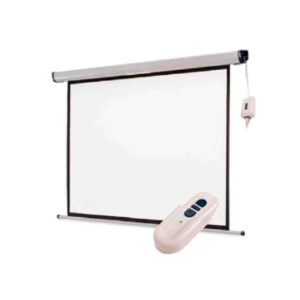 TELON ELECTRICO 2.03M X 1.52M (4:3) - Pantalla para Proyector de Alta Calidad