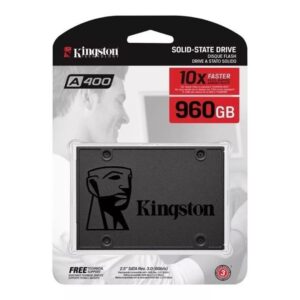 Disco SSD Kingston 960GB SA400S37 - Velocidad y Durabilidad