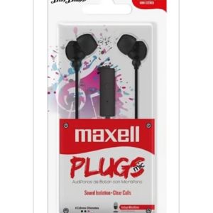 Audífonos Maxell Fusion+ FUS-9 Plug 3.5mm | Sonido Vibrante