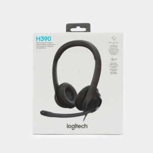 Diadema con Micrófono USB Logitech H390 de Alta Calidad