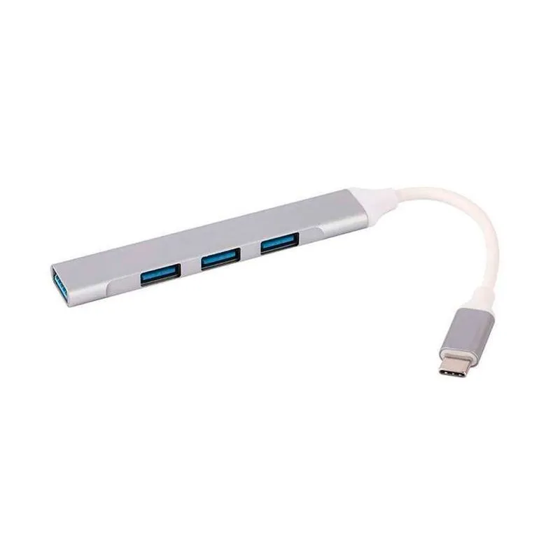 HUB USB 3.0 TIPO C 4 PUERTOS USB 3.0