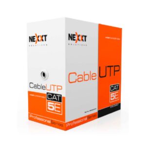 Caja de Cable UTP LPS Cat 5e Exterior x 305m 100% Cobre