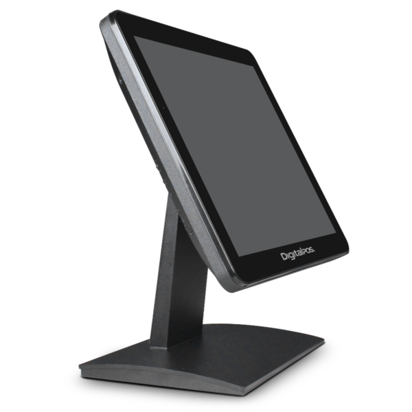Monitor POS Digital P150 de 15 pulgadas con pantalla táctil capacitiva True-Flat, resolución 1024x768