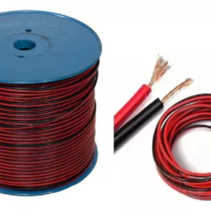 Metro de Cable Duplex 2x16 Rojo/Negro de Audio