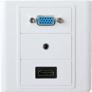 Face Plate HDMI + VGA + Audio 3.5mm Face Plate HDMI + VGA + Audio 3.5mm