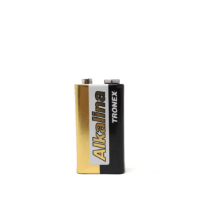 Batería Alcalina 9V Tronex 6LR61 Alta Duración Uso Electrónico