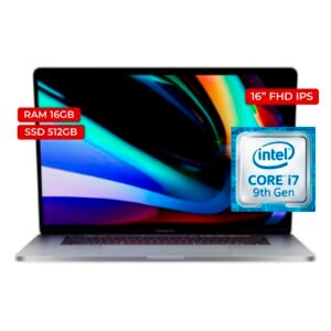 Apple MacBook Pro 16″ 2019 i7 16GB 512GB TouchBar Open Box