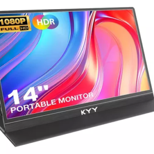 Monitor Portátil KYY  14" FHD - USB-C, IPS, Ligero