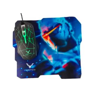 Combo gamer Mouse + Pad mouse Chiropter X66-tecnonacho