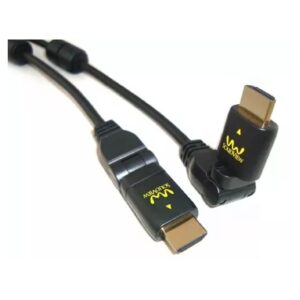 Cable HDMI Solidview 5m 4K 60Hz: Conexión Flexible con Conector Giratorio