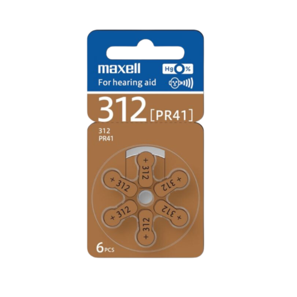 "Batería PR41WA 1.45V - Modelo +312"