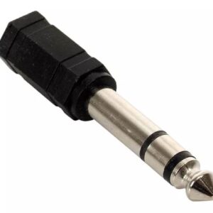 Conector Plug 6.3mm Macho-Hembra – Conexión Estéreo Premium