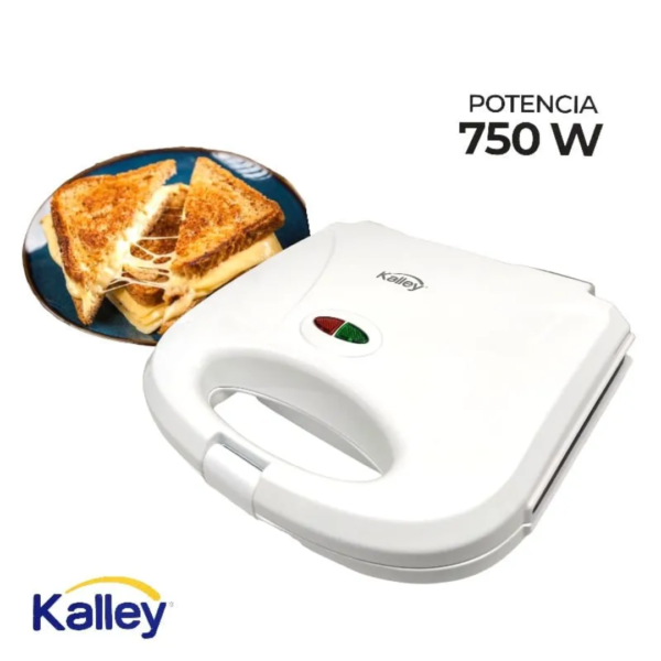 Sanduchera Kalley K-SM102 750W Antiadherente