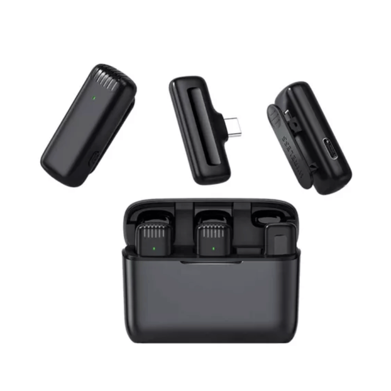 Micrófono de Solapa Tipo C – Sonido Profesional para Grabaciones Micrófono de Solapa Tipo C – Sonido Profesional para Grabaciones