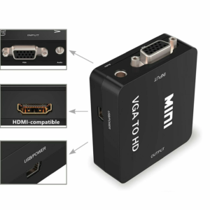 Convertidor VGA a HDMI con Audio RCA de Alta Calidad