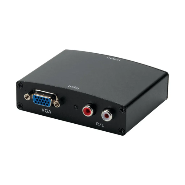 Convertidor VGA a HDMI + Audio RCA – Full HD 1080p