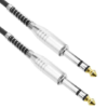 Cable de Audio 6.3 mm Estéreo 3 m – Conectores Metálicos Cable de Audio 6.3 mm Estéreo 3 m – Conectores Metálicos