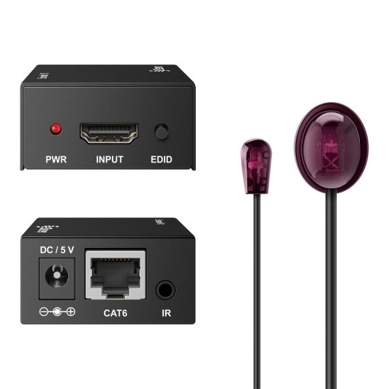 Extensor HDMI 60M con Control Remoto y Sensor IR - 208-187 Extensor HDMI 60M con Control Remoto y Sensor IR - 208-187