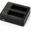 Cargador Universal GoPro USB Dual Port Compatible Multimodelo