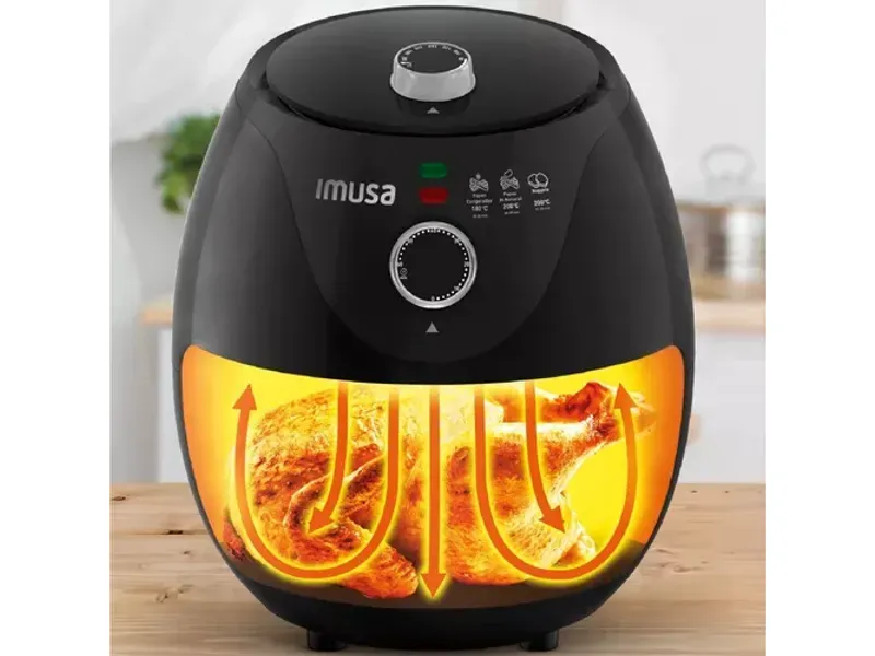 FREIDORA DE AIRE IMUSA ESENCIAL 1100W 3.2 LITROS