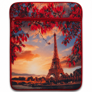 Funda Antigolpe Portátil 15″ Eiffel Diseño Acolchada