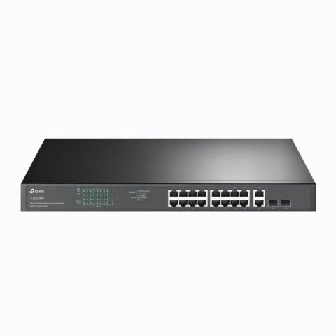 Switch Gigabit TP-Link 18 Puertos 10/100/1000 Mbps + 2 SFP