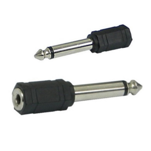 CONECTOR UNION JACK 3.5MM HEMBRA  A 6.3MM STEREO MACHO RPAN240